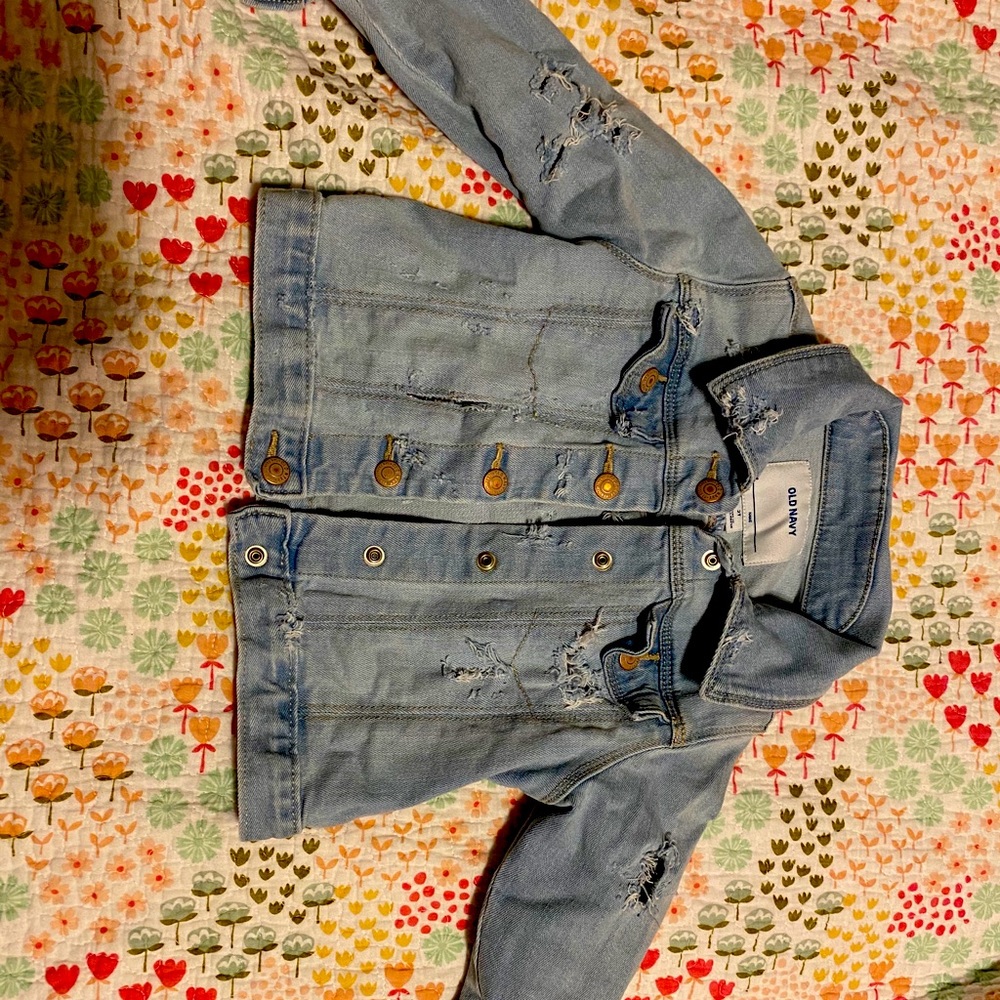 Custom distressed jacket